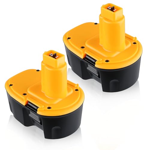 2Pack 4.8Ah 18V DC9096 Battery Replacement for Dewalt 18