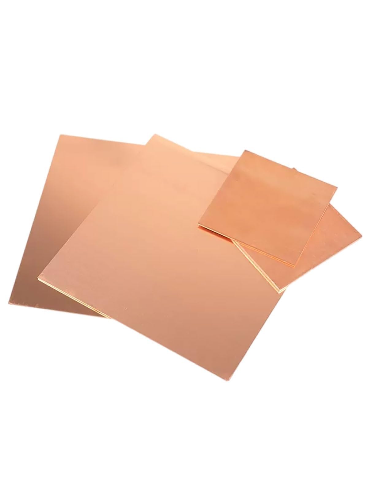 Blacha z czystej miedzi, grubość 4 mm, blacha miedziana do rzemiosła, biżuterii, napraw, elektryki, przemysłu, 4 * 500 * 500 mm