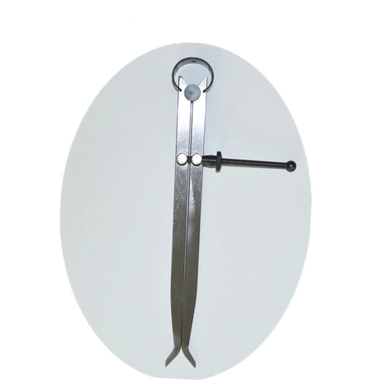 Spring Caliper Set 200mm 3Pcs Metal Divider Tools for Measuring | Black Metal Finish, Dual-Use Calipers, Precise Distance Transfer and Fine Adjustment