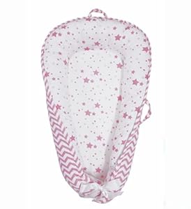 Aila+Aiden Babynest Star Collection Rosa