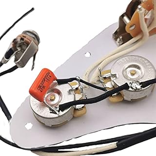 GaYouny Harnais de câblage de Guitare Cts 250k Potentiomètre condensateur Orange Beatrice - Les Beatles, Paul McCartney, John Lennon, RIngo Starr, George Harrison GaYouny Harnais de câblage de Guitare Cts 250k Potentiomètre condensateur Orange Beatrice – Image 5
