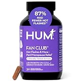 HUM Fan Club - Menopause Probiotic Supplement with Siberian Rhubarb for Women - May Provide Multi-Symptom Relief for Hot Flashes & Low Energy. Helps Hormonal Balance (30-Count)