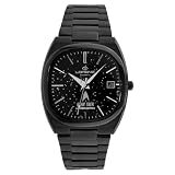 Lorenz STAR TREK Deep Space Limited Edition 030287LE - Orologio Ufficiale STAR TREK x Collezione 60° Anniversario - Orologio Classico da uomo automatico in acciaio nero
