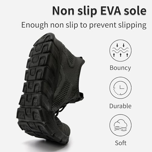 Image of Mens Running Shoes Walking Sneakers Tennis Gym Slip on Shoe | Non Slip | Workout | Breathable | Lightweight | Casual | Athletic