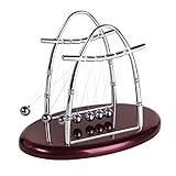 ▶ Es el mejor y más útil regalo para que los niños despierten su interés por la física. La bola Newton's Cradle Blance es adecuada para niños y adultos, es muy adecuada para estudiar ciencias de la naturaleza para ahuyentar el tiempo aburrido y aliviar el estrés, lo que la convierte en un buen regalo de cumpleaños y vacaciones.
