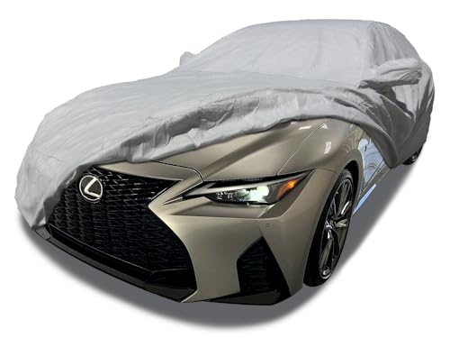 CarsCover Custom Fits 2014-2022 Lexus IS200t IS250 IS250C IS300 IS350 IS350C ISF Sport Car Cover Heavy Duty Weatherproof Ultrashield Covers is 200t 250 300 350
