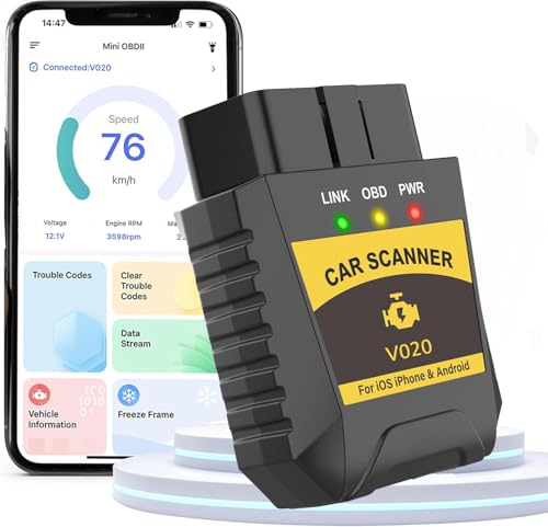 OBD2 Diagnostic Auto Valise Voiture, Bluetooth OBD Diagnostique Auto...