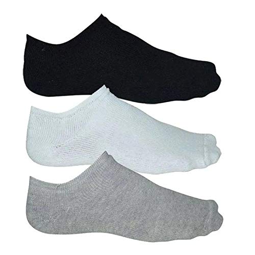 Kit com 3 Meias Atoalhadas, Trifil, Adulto Unissex, Colorido, 35-38