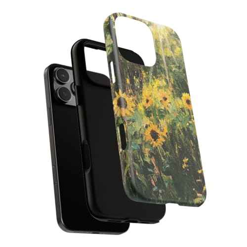 Coque iPhone 16 Pro Max Sunlights in Forest rigide mate pour vos sorties nature - 3