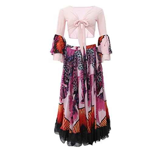 Jupe de danse orientale taille élastique costume femme confortable S