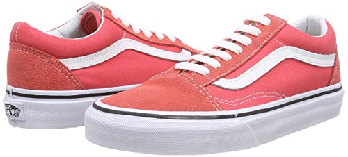 Vans U Old Skool, Zapatillas Hombre, Rojo (Cayenne/True White), 38 EU