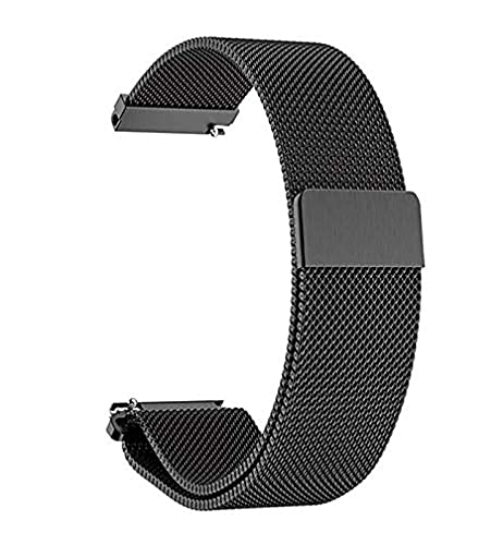Correa de reloj de liberación rápida, correa de reloj de malla de acero inoxidable ajustable, correa de repuesto para reloj de pulsera para hombre y mujer, 14 mm, 16 mm, 18 mm, 20 mm, 22 mm, 24 mm Cover