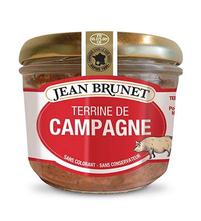 Terrina de campo de Armagnac - Paté de cerdo - 180 gramos - Jean Brunet