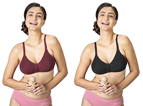 Image of Lyra 516 Flora Mesh Ladder Moulded Premium Cotton Bra