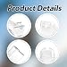 Gimbal Cover, Gimbal Protector Gimbal Lock Camera Lens Cover Anticollision Protection Scratch-Resistant Guard Cover Compatible with DJI Mavic Pro Drone Accessories (Clear)