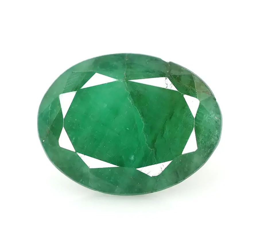 Émeraude de culture d'exception 7 Ratti Queenslands éclat vert de 5 mm