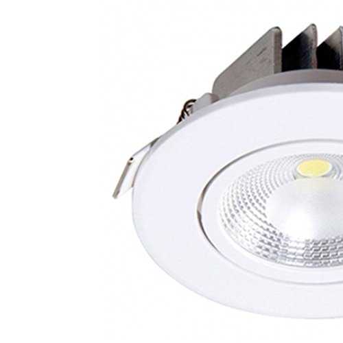 Spot Slim LED Emb Red PBT e PC Bivolt 6W 6.500K - Branco