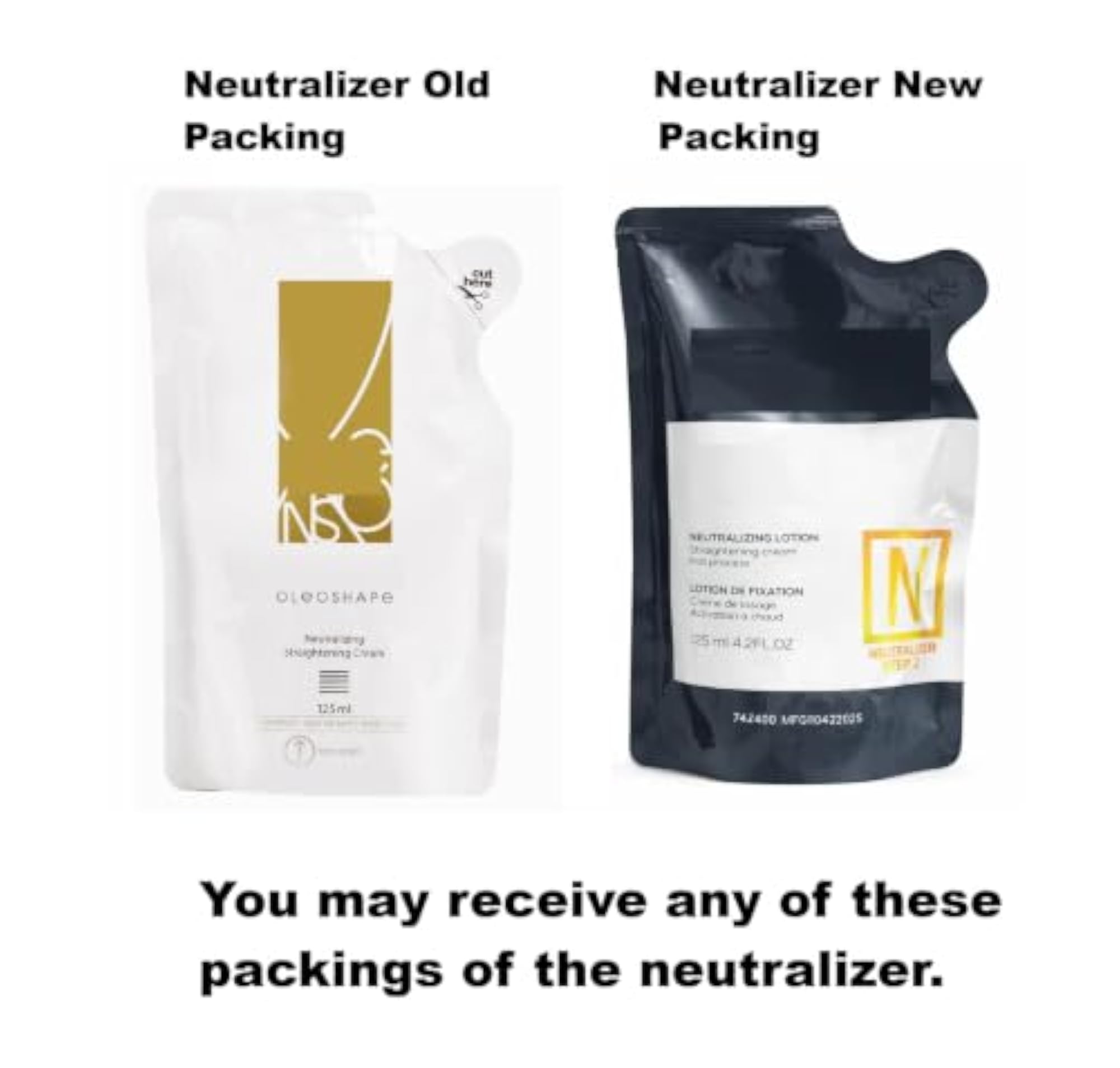 Professional X|T|N.SO Care Hair Straightening Cream & Neutralizer