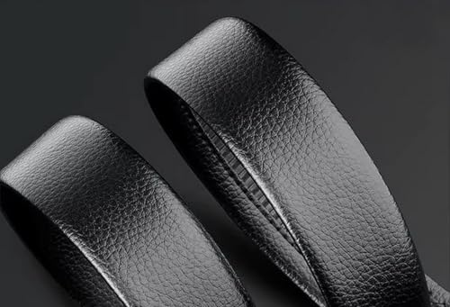 Image of NAPA HIDE Men's Auto Lock Vegan Leather Belt | Stylish Adjustable Buckle Belt for Formal & Casual Wear I Fits upto 40 Inches Waist size