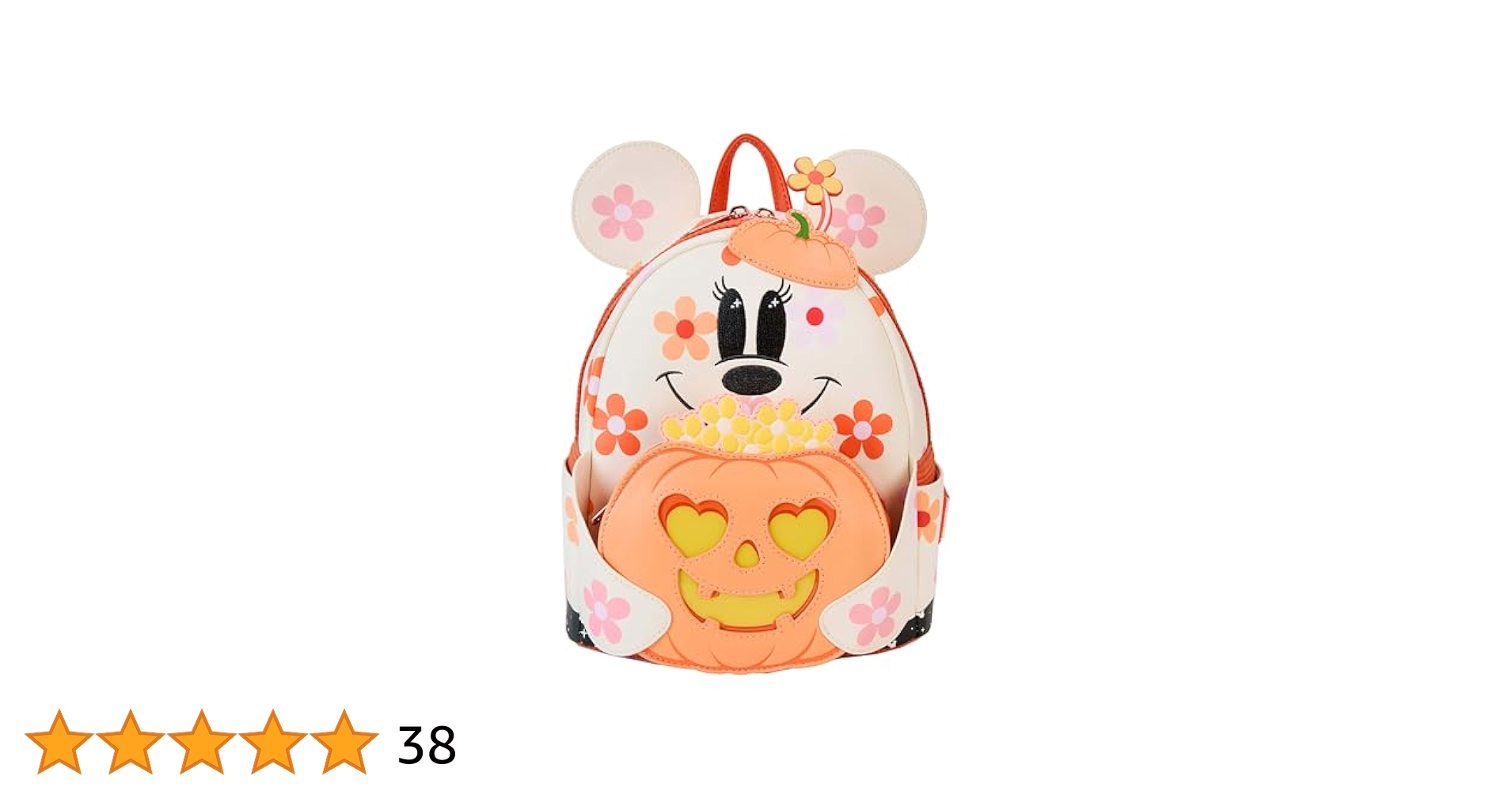 【注目コラボ】LoungeflyxDisney光るミニーゴーストリュック Amazon.com | Loungefly Disney Minnie Mouse Floral Ghost