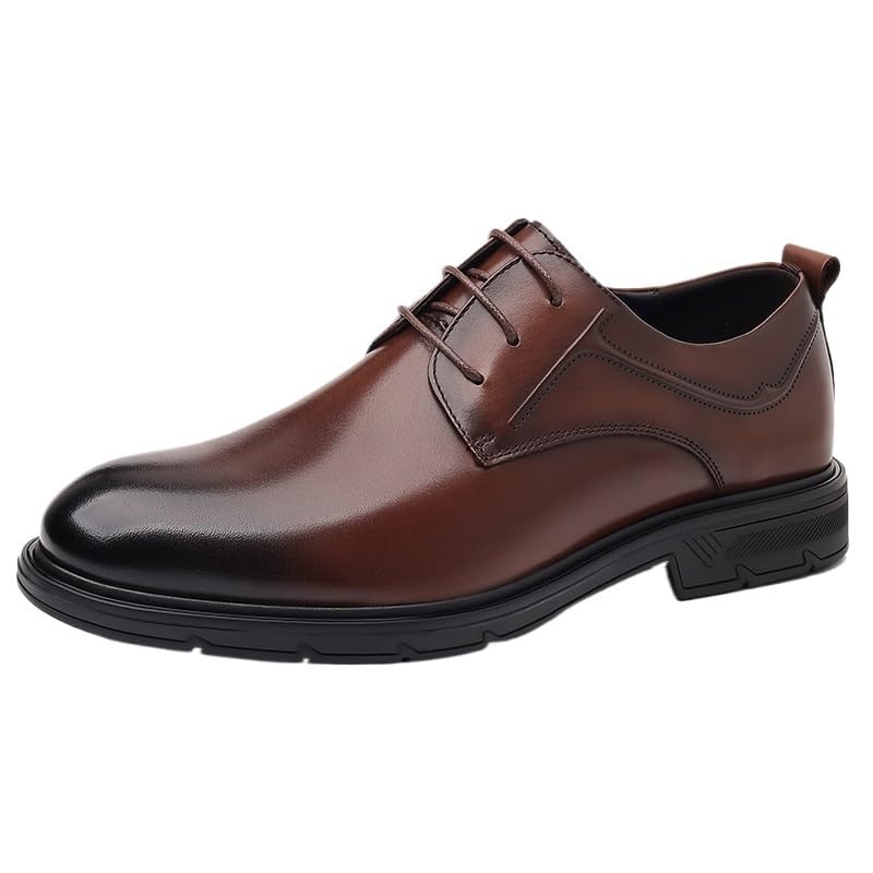 Men's Wingtip Dress Shoes(Brown,9.5)