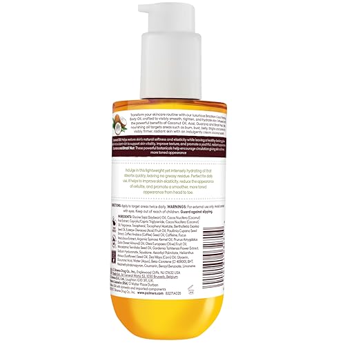 Palmer's Brazilian Cocoa Firming Body Oil, Coconut Oil Formula (6.5 Fl Oz) - image 7
