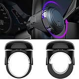 Steering Wheel Knob Spinner Wheel Knob, Skin-Touch Silicone, Low Profile, Compatible with Any Steering Wheels - Car, Tractor, Mower, for One-Handed Driving and Make Driving More Comfortable and Safer