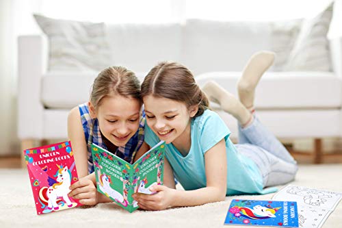 90Shine JILMART UNICORN COLORING BOOK 24Pcs Unicorn Coloring Books thumb #6