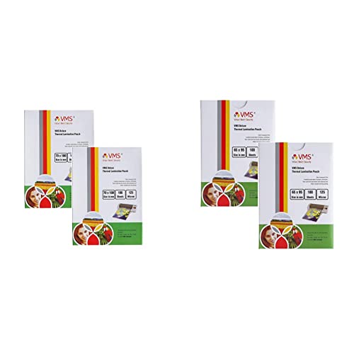 Image of VMS Deluxe Micron Lamination Pouch & VMS Deluxe Thermal Lamination Pouch