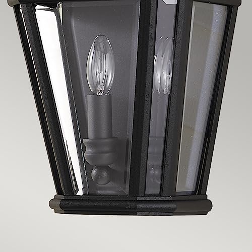 Elstead Applique Cotswold éclairage extérieur noir lanterne murale 2x60W - 5