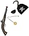 Desconocido My Other Me - Pistola pirata con parche y garfio, talla única (Viving Costumes MOM01503)