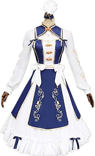 Amazon ミラクルニキ コスプレ衣装 イベント仮装 コスチューム ロリータ Lolita 洋服 ドレス Cosplay衣装 セット 学園祭 文化祭 忘年会 舞台演出 セット L コスプレ 仮装 通販