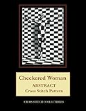 Checkered Woman: Abstract Cross Stitch Pattern