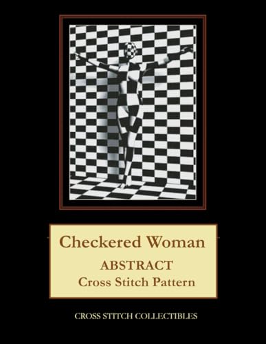 Checkered Woman: Abstract Cross Stitch Pattern
