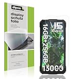 dipos 4x Pellicola Protettiva opaca per Doogee Fire7 Outdoor