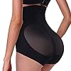 Nebility Womens' Tummy Control High Waist Trainer Body Shaper (US, Alpha, Large, Regular, Regular, Black)