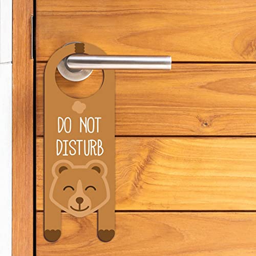Image of KREEPO Do Not Disturb MDF Door Sign Hanger Size(24cm x 8.5cm) kr59