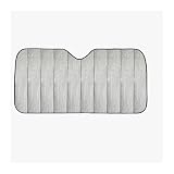 Parasol parabrisas interno coche Parasol Ventana Coche 150 X 80 Cm Protección Contra La Nieve El Hielo Y Los Rayos UV Parabrisas Delantero Trasero Accesorios Coche Paraguas coche Sombrilla(150x80cm)