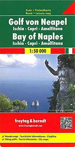 Freytag Berndt Autokarten, Golf von Neapel - Ischia - Capri - Amalfitana, Maßstab 1:50 000 Freytag Berndt Autokarten, Golf von Neapel - Ischia - Capri - Amalfitana, Maßstab 1:50 000