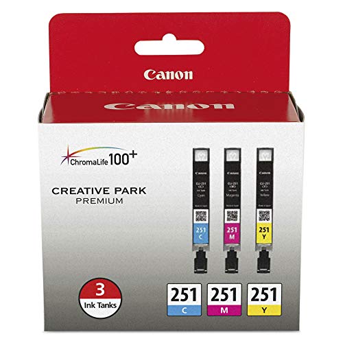 CANON CLI-251 Color Ink Cartridge 3-Pack