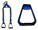 Majestic Ally Nylon Overlay Adjustable Heavy Duty Padded Youth Stirrup (Royal Blue)