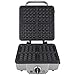 Cuisinart WAF-300P1 4-Slice Belgian Waffle Maker and Pancake Plate Bundle with Grill Brush, and 2 x Stainless Steel Tongs (4 Items)