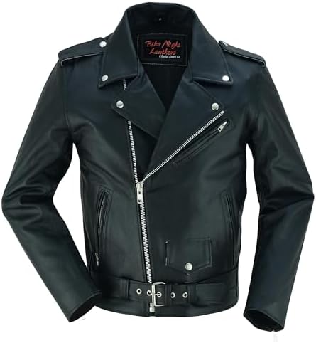 Classic Men’s Leather Jacket by Daniel Smart