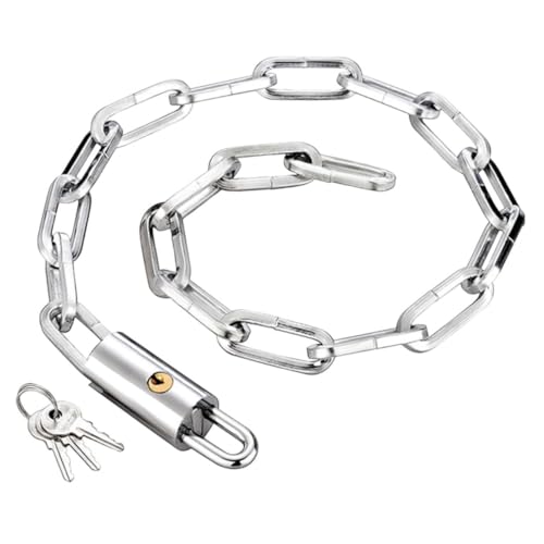 HANABASS Outdoor Bike Chain Lock Cut Heavy Duty Chain Security Lock for Bicycles Motorbikes Electric Bikes Durable and Reliable Bike Protection