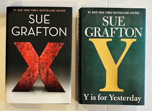2 Sue Grafton Books! 1) 'X' 2) 'Y' is for Yesterday