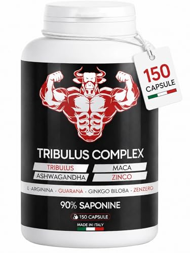 Testosterone Sesso Uomo Aumento Libido Tribulu - 150 Capsule