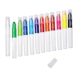 NewFamily Bath Crayons for Kids - 12 Washable Colors, Non-Toxic Tub Drawing Set, Fun Bathtub Toys for Toddlers & Preschoolers