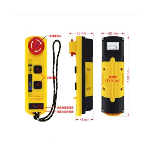 Mando industrial 380V A2HH para solucionar averías de cable y riesgos de grúa 3