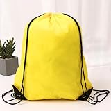 ドローストリングバックパック バルクストリングバックパック 巾着バッグ スポーツジム シンチバッグ ナイロンストリングバッグ レディース メンズ