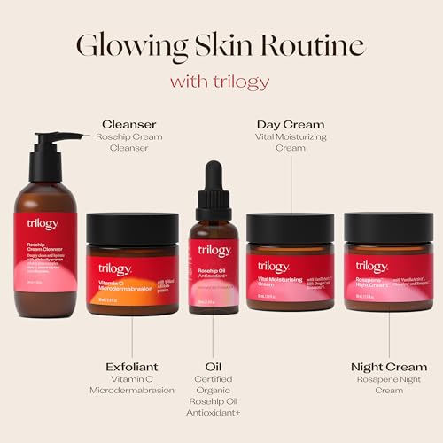 Trilogy Certified Organic Rosehip Oil Antioxidant+ Duo, With Enriching Antioxidants & Essential Fatty Acids, 1.0 fl oz Each - thumbnail 6